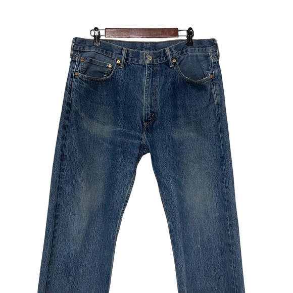 Levi’s 505 Regular Fit Jeans Blue - Picture 2 of 15
